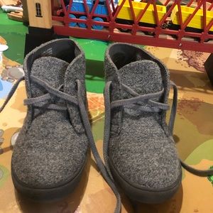 CrewCuts Grey Wool Shoes